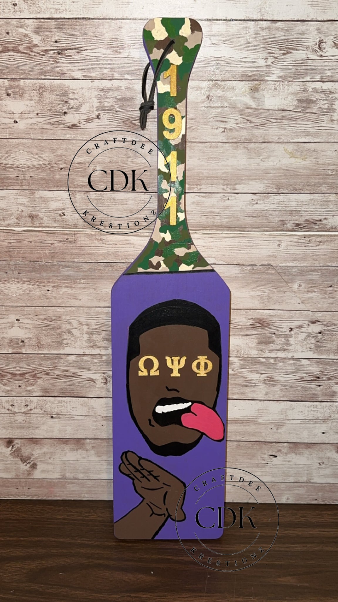 Fraternity/Sorority Wood Paddles