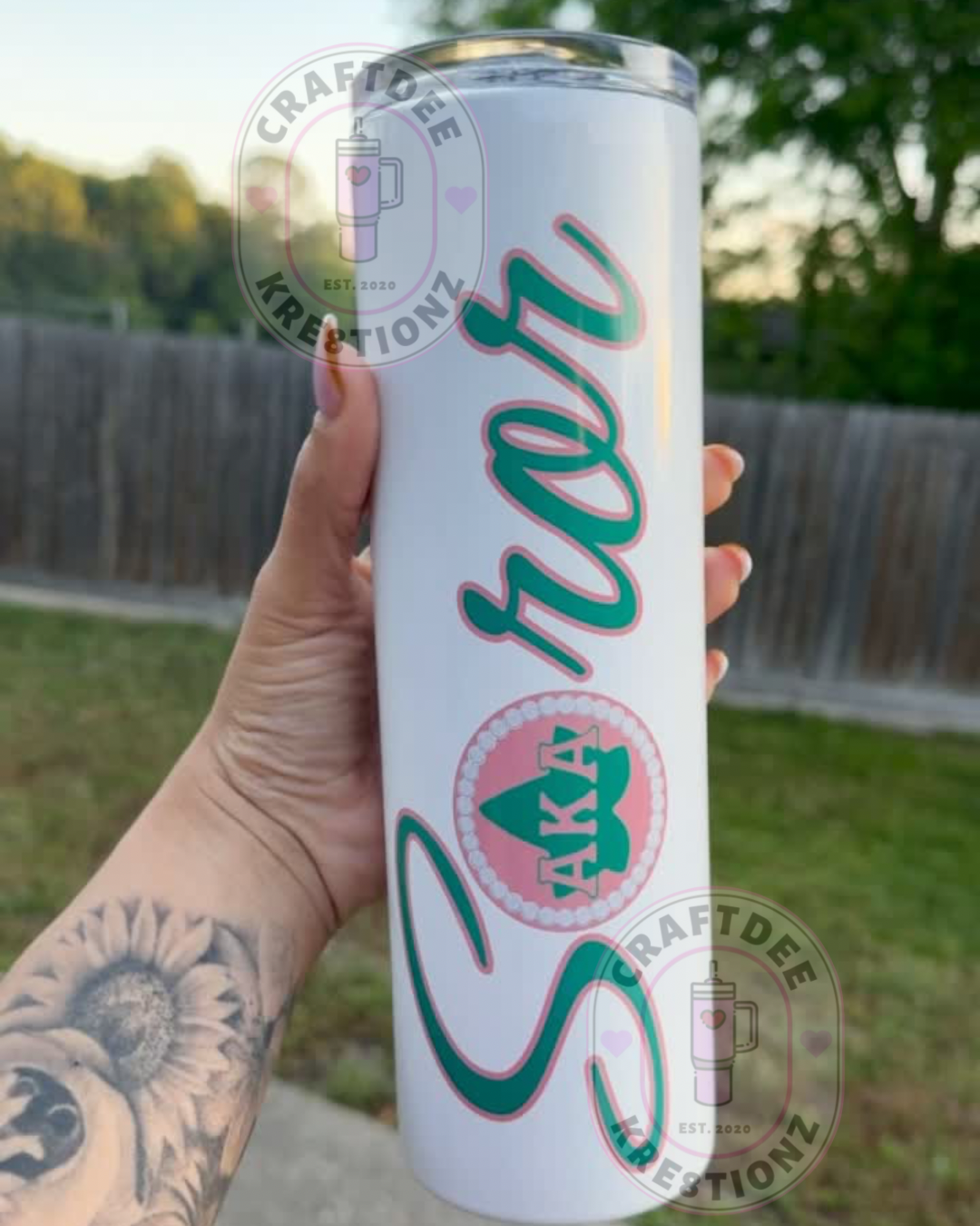 Pretty Girl Soror Tumbler