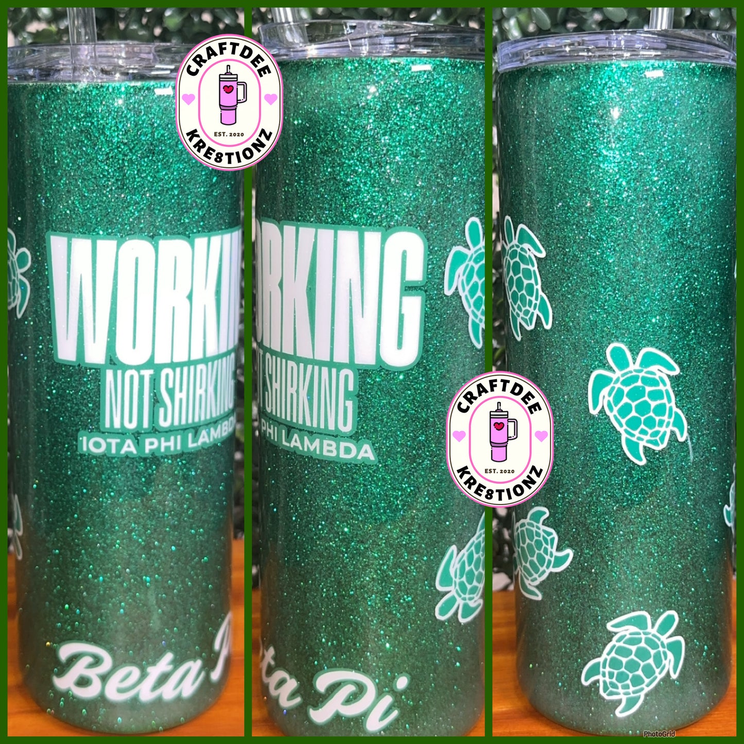 Iota Phi Lambda Tumbler