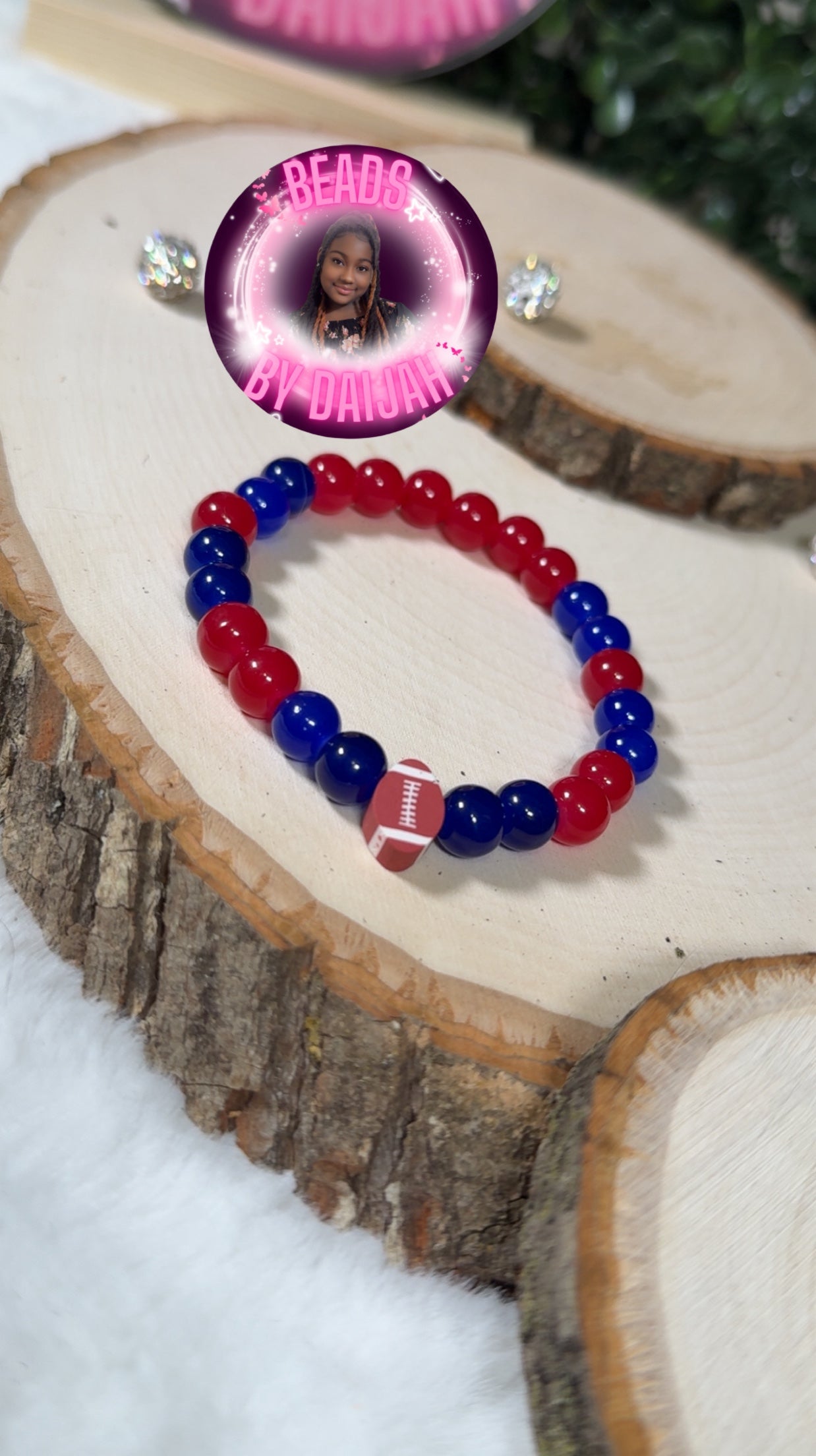 Texans Theme Bracelet