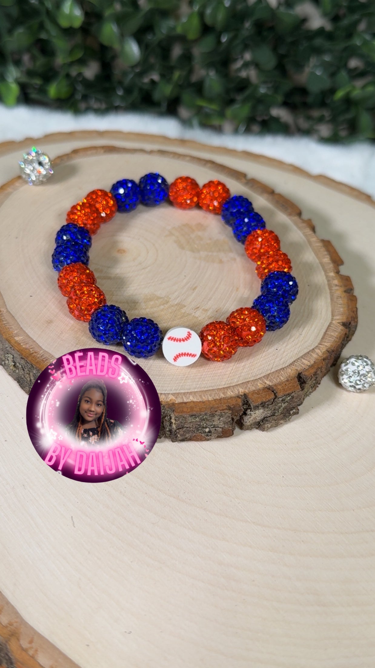 Astros Theme Bracelet