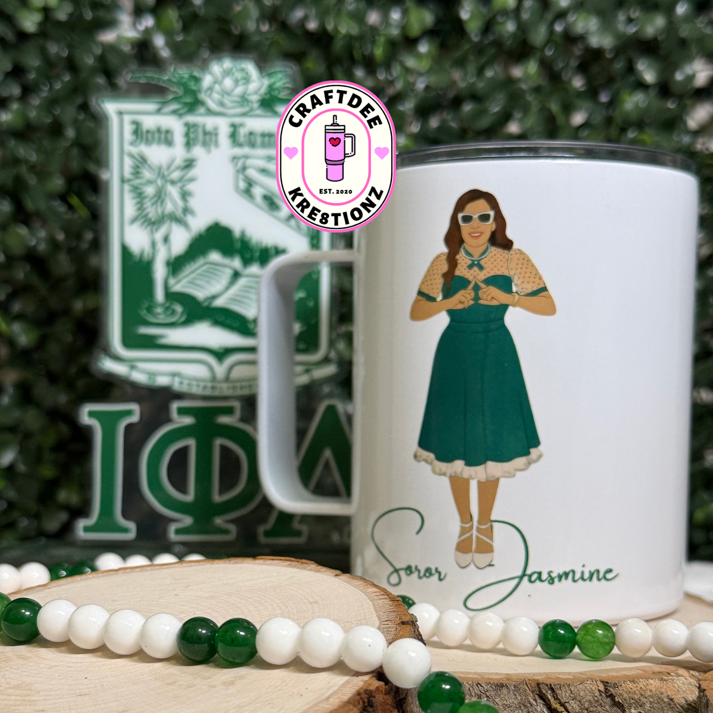 Personalized Iota Phi Lambda Coffee Mug
