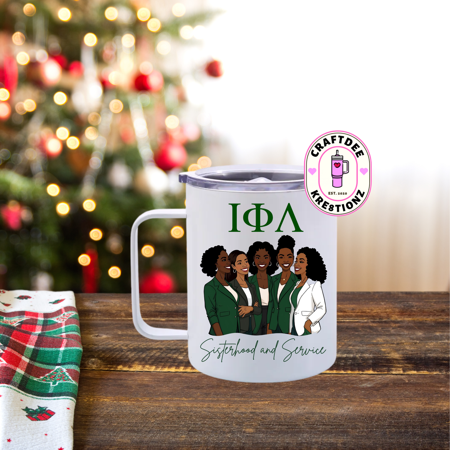 Personalized Iota Phi Lambda Coffee Mug