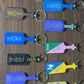 Greek Paddle Keychain