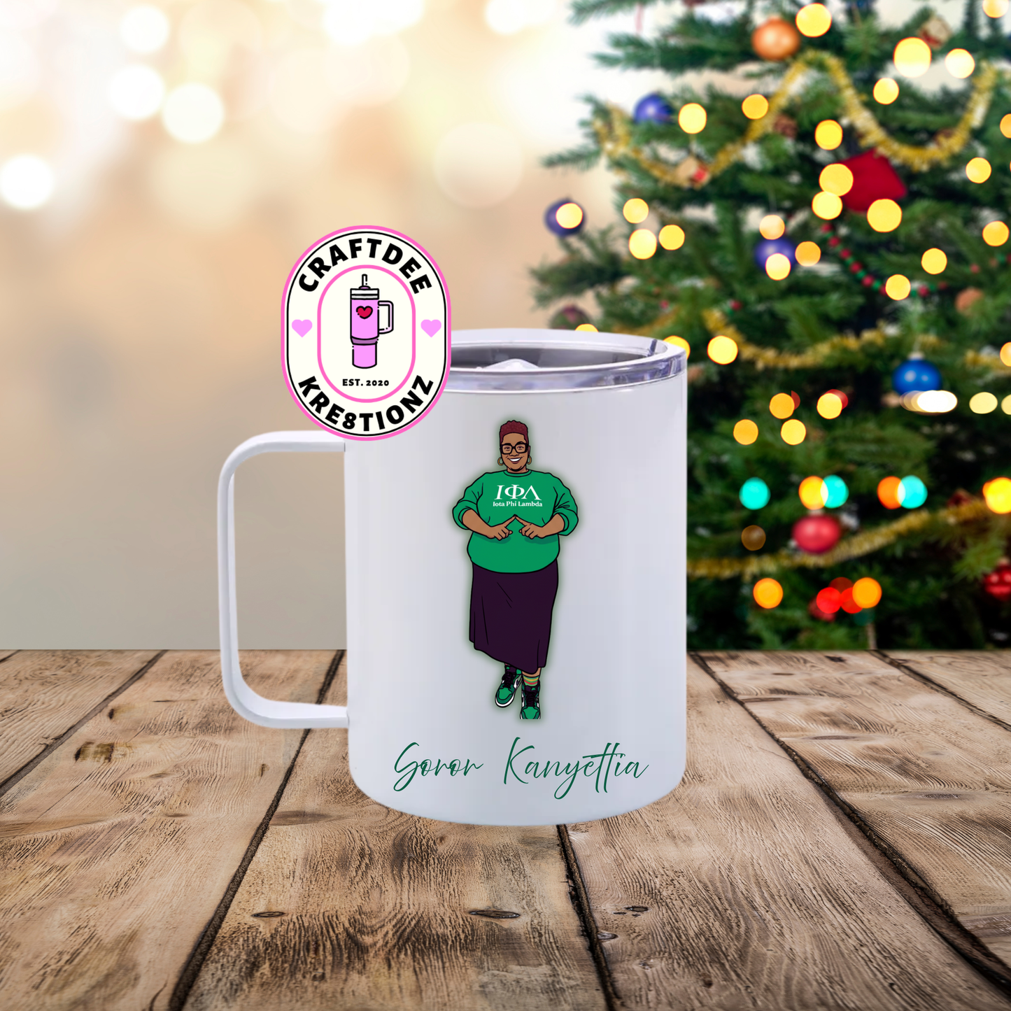Personalized Iota Phi Lambda Coffee Mug