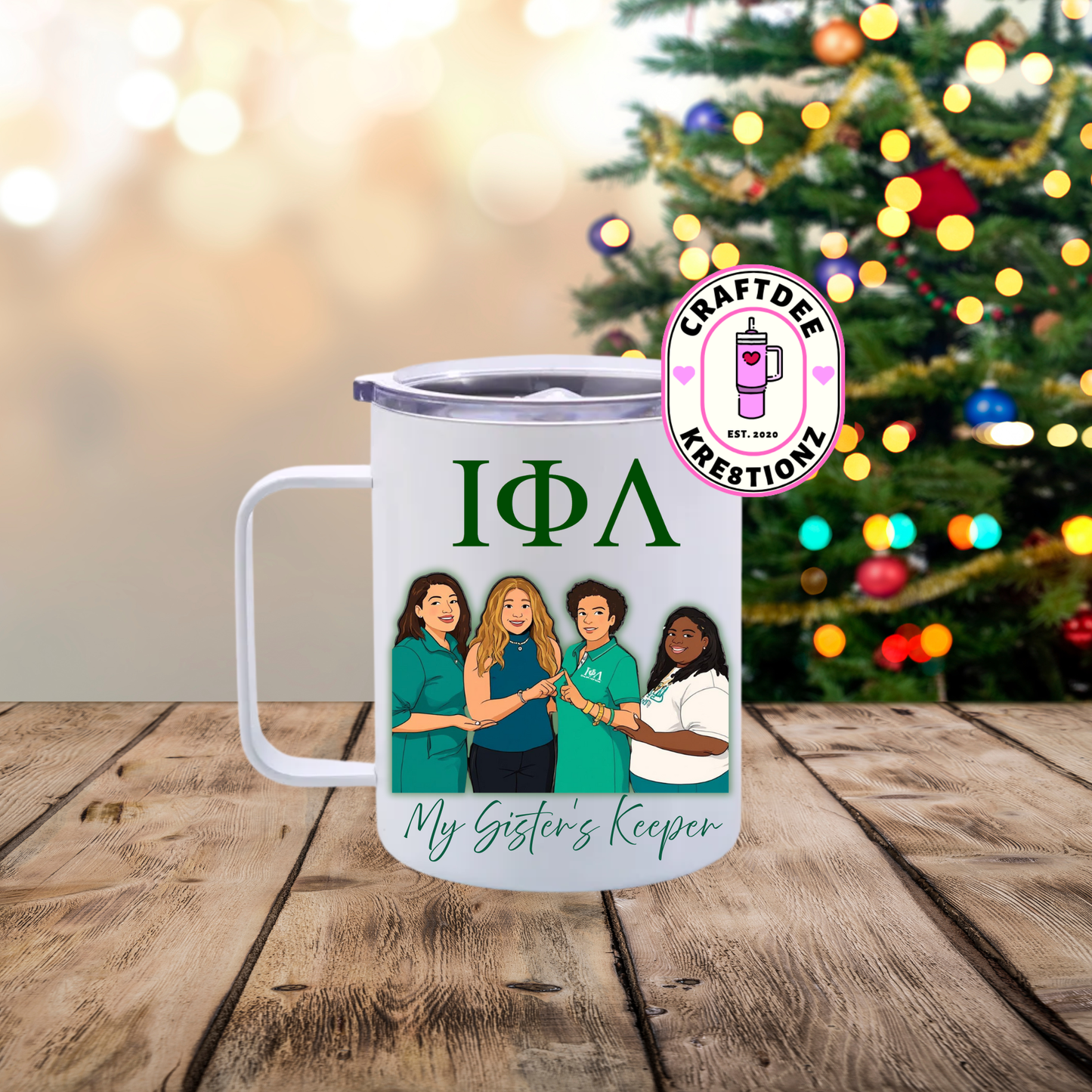 Personalized Iota Phi Lambda Coffee Mug