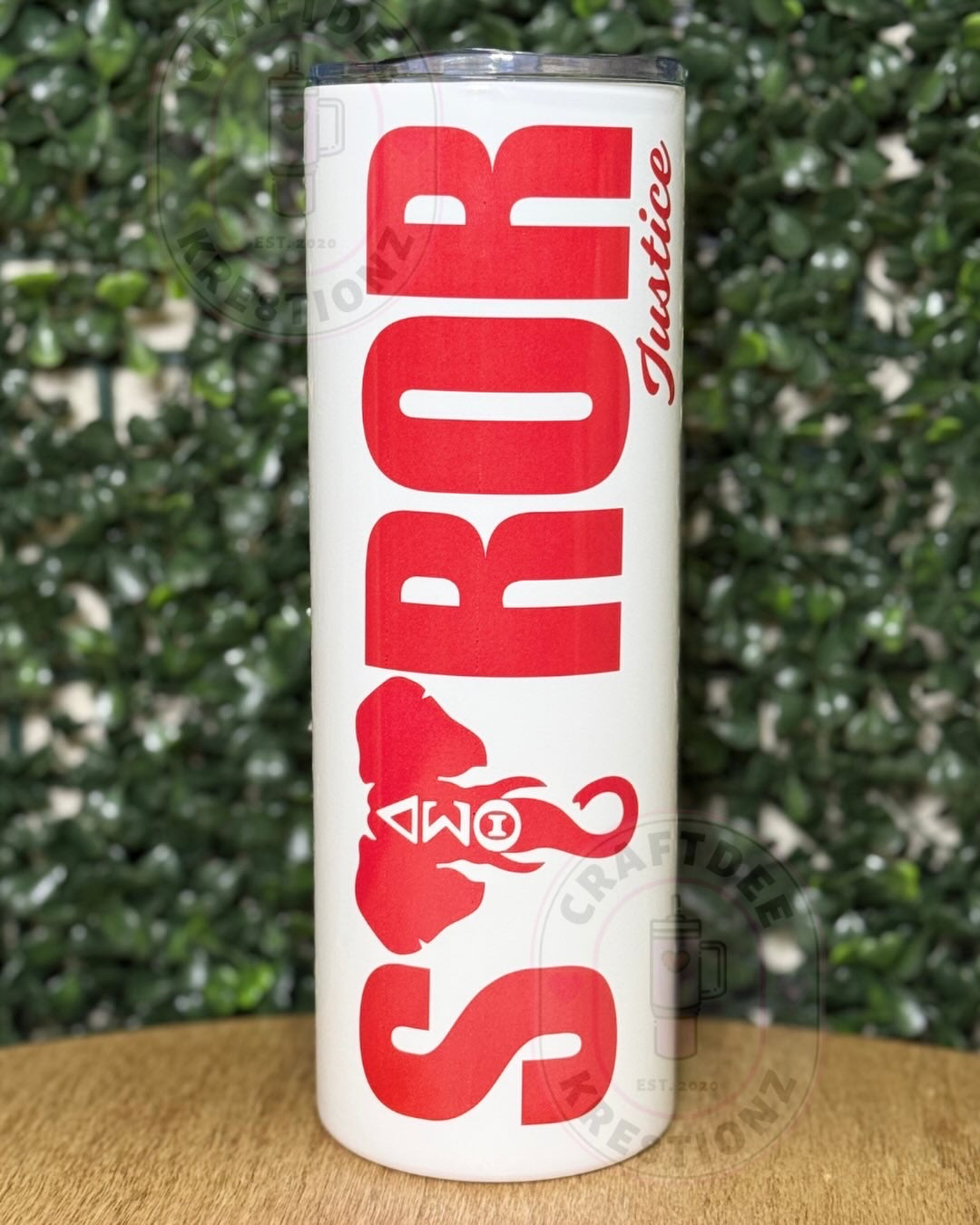 Redz Soror Tumbler