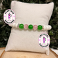 Pink and Green Bracelet Set