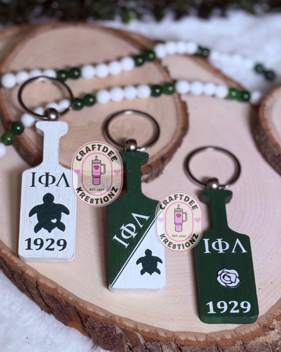 Iota Paddle Keychain