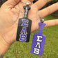 Greek Paddle Keychain