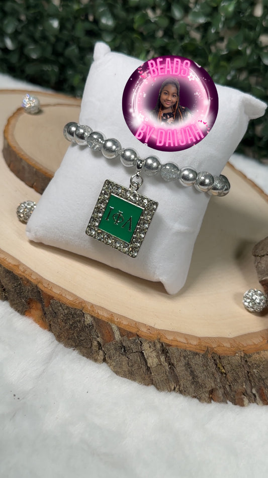 Iota Phi Lambda Bracelet w/ Charm