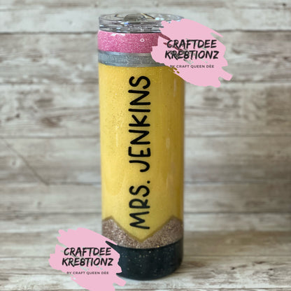 Pencil Tumbler 30oz